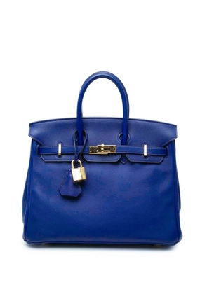 Hermès Pre-Owned 2015 Swift Birkin Retourne 25 handbag - Blue