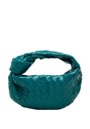 Bottega Veneta Pre-Owned 2012-2026 Mini Patent Intrecciato Jodie hobo bag - Blue
