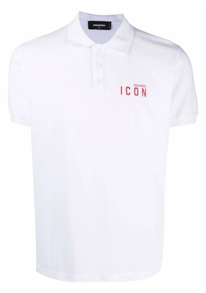 DSQUARED2 Icon polo shirt - White