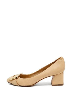Tory Burch Maria leather pumps - Neutrals