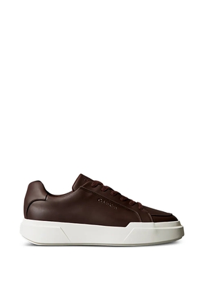 Calvin Klein Avenue logo-embossed sneakers - Brown