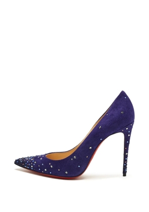 Christian Louboutin Pre-Owned Gravitanita crystal-embellished heeled pumps - Purple