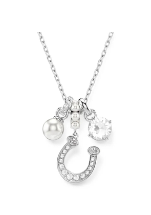 Swarovski Symbolica horseshoe-pendant necklace - Silver