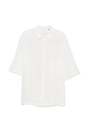 Costumein chest-pocket short-sleeve shirt - White