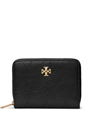 Tory Burch small Charlie leather wallet - Black