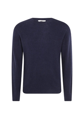 Nuur fine-knit crew-neck sweater - Blue