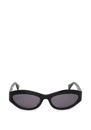 Oakley oval-frame sunglasses - Black