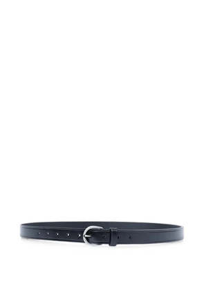 Ann Demeulemeester buckle-fastening leather belt - Black