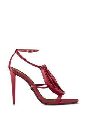 Giuseppe Zanotti Cursed Flower sandals 105 - Red