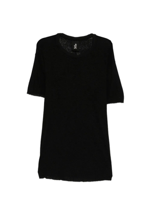 Thom Krom raw-edge panelled T-shirt - Black