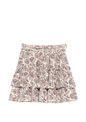 Ulla Johnson Arlin mini skirt - Neutrals
