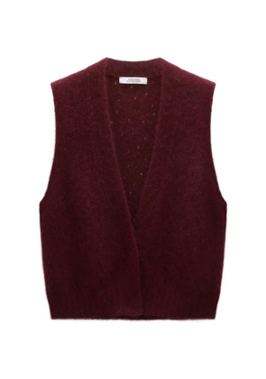Dorothee Schumacher V-neck knitted gilet - Red