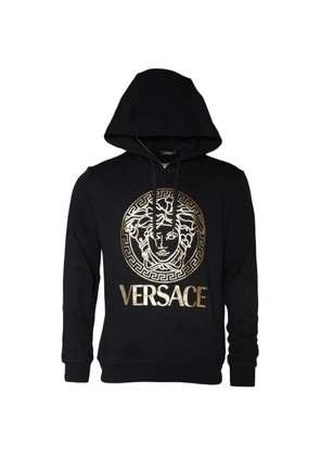 Versace Medusa-print hoodie - Black