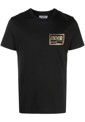 Versace Jeans Couture logo-print cotton T-shirt - Black