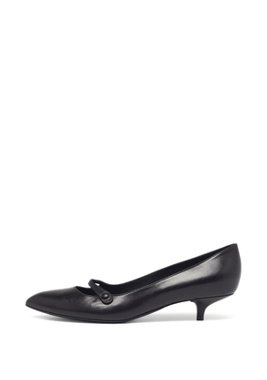 Bottega Veneta Pre-Owned pointed-toe Mary Jane pumps - Black