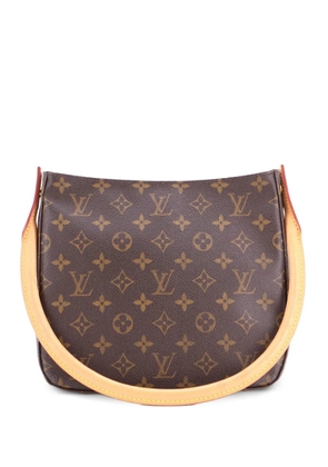 Louis Vuitton Pre-Owned Looping Handbag Monogram Canvas MM satchel - Brown