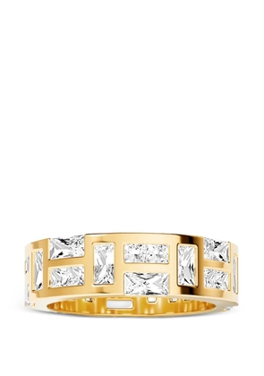 APM Monaco Ice gold plated ring