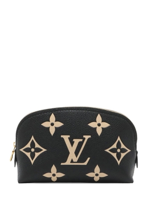 Louis Vuitton Pre-Owned 2021-2026 Bicolor Monogram Empreinte Giant Cosmetic pouch - Black