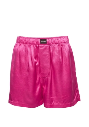 Balenciaga Pre-Owned button-front shorts and shirt pajamas set - Pink