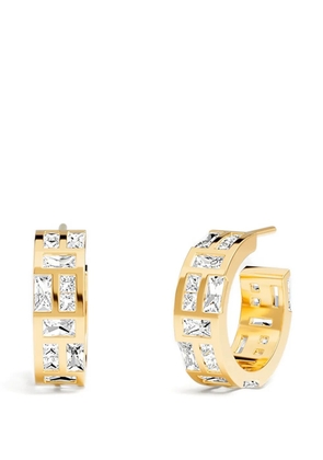 APM Monaco Ice hoop earrings - Gold