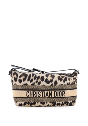 Christian Dior Pre-Owned DiorTravel Nomad Print Technical Fabric Medium pouch - Neutrals