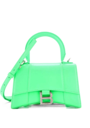 Balenciaga Pre-Owned Hourglass Top Handle Bag Leather XS crossbody bag - Green