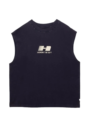 Honor The Gift The Frequency graphic-print tank top - Blue