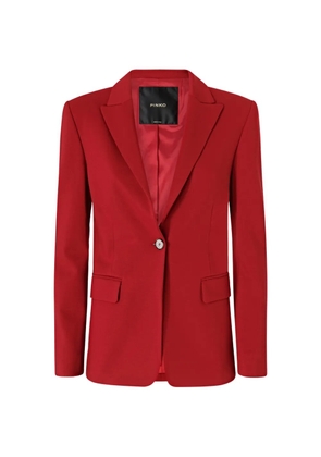 PINKO single-breasted peaked-lapels blazer - Red