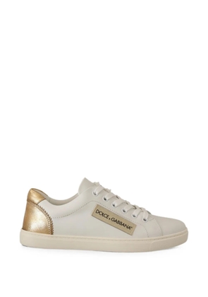 Dolce & Gabbana lace-up sneakers - White