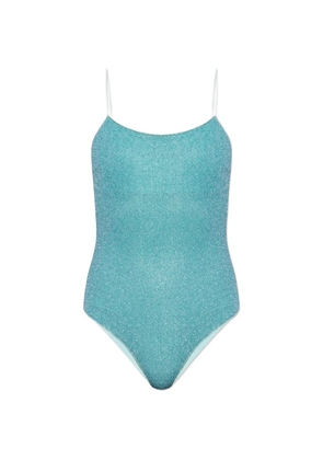 Oséree open-back swimsuit - Blue