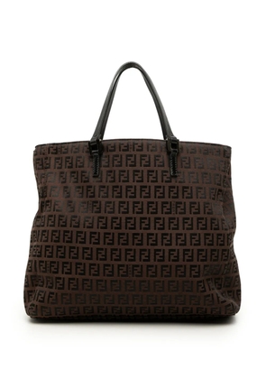 Fendi Pre-Owned 2000-2010 Zucchino Canvas tote bag - Brown