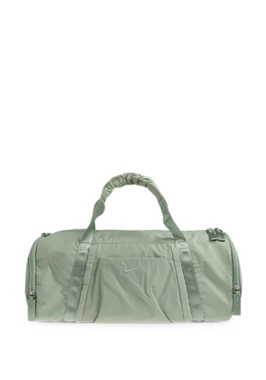 Nike Duffel logo-embroidered ruched-handle holdall - Green