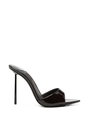 Le Silla Bella pointed-toe leather heeled sandals - Brown