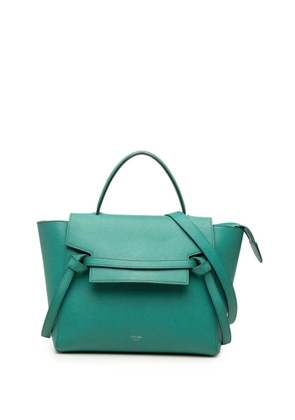 Celine Pre-Owned 2016 Micro Grained Calfskin Belt Bag satchel - Green