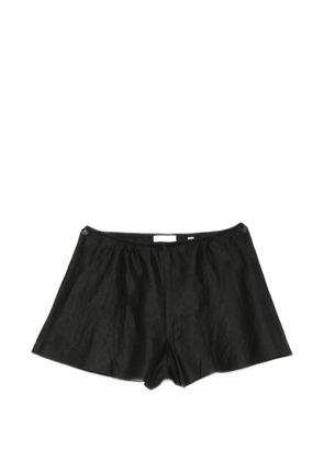 DÔEN Loren linen shorts - Black