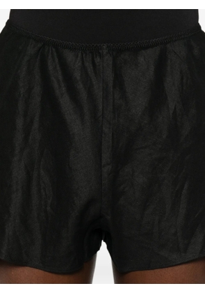 DÔEN Loren linen shorts - Black