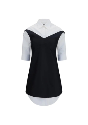 Balenciaga Hybrid shirt mini dress - Black