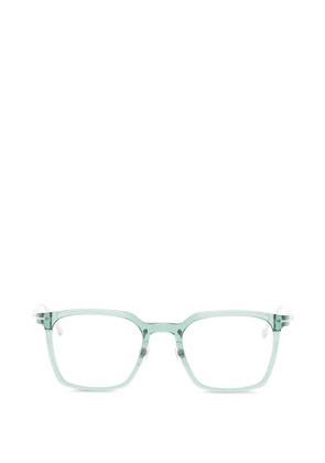 Matsuda square-frame glasses - Green