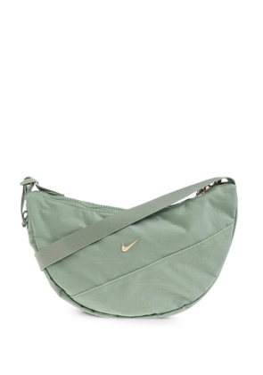 Nike Aura logo-plaque cross body bag - Green