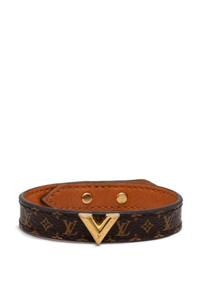 Louis Vuitton Pre-Owned 2010-2026 Monogram Essential V Bracelet costume bracelet - Brown