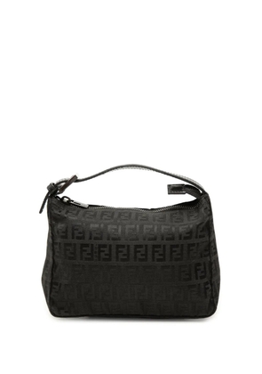 Fendi Pre-Owned 2000-2010 Zucchino Canvas handbag - Black