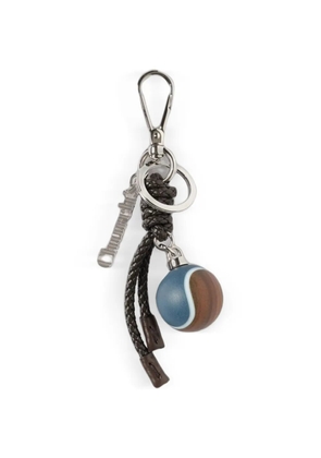 Church's braided charm keyring - Brown