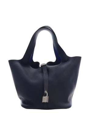 Hermès Pre-Owned 2017 Togo Picotin Lock 22 handbag - Blue