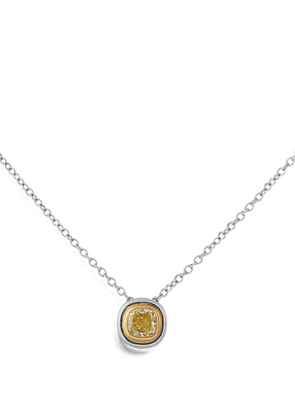 Tiffany & Co. Pre-Owned diamond pendant necklace - Silver