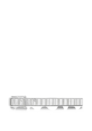 Paul Smith mother-of-pearl striped tie clip - Silver