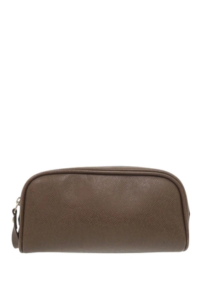 Louis Vuitton Pre-Owned 2006 Taiga Trousse Ivan pouch - Brown