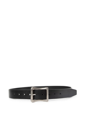 Ann Demeulemeester Ouls leather belt - Black