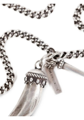 Ann Demeulemeester Mikke charm necklace - Silver