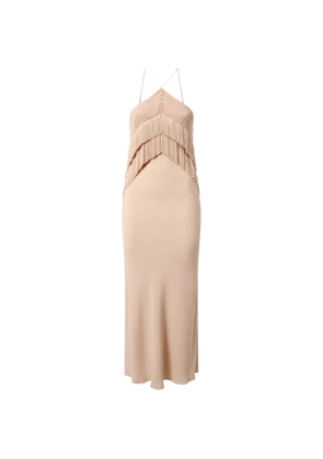 THE ANDAMANE Reina midi dress - Neutrals