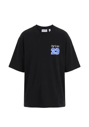 Off-White graphic-print cotton T-shirt - Black